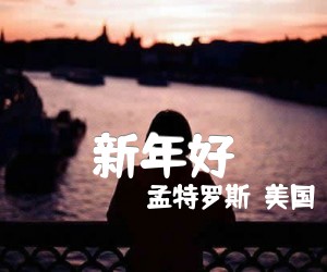 新年好吉他谱,原版歌曲,简单C调弹唱教学,六线谱指弹简谱1张图