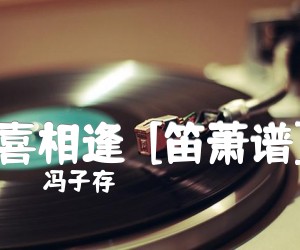 喜相逢[笛萧谱]吉他谱,原版歌曲,简单C调弹唱教学,六线谱指弹简谱1张图