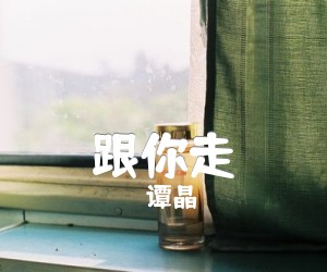 跟你走吉他谱,原版歌曲,简单G调弹唱教学,六线谱指弹简谱1张图