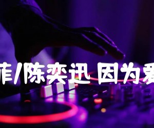 王菲/陈奕迅因为爱情吉他谱,原版歌曲,简单F调弹唱教学,六线谱指弹简谱3张图