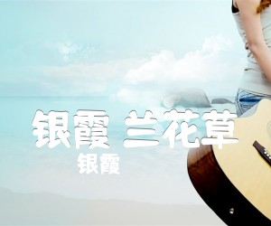 银霞兰花草吉他谱,原版歌曲,简单C调弹唱教学,六线谱指弹简谱1张图