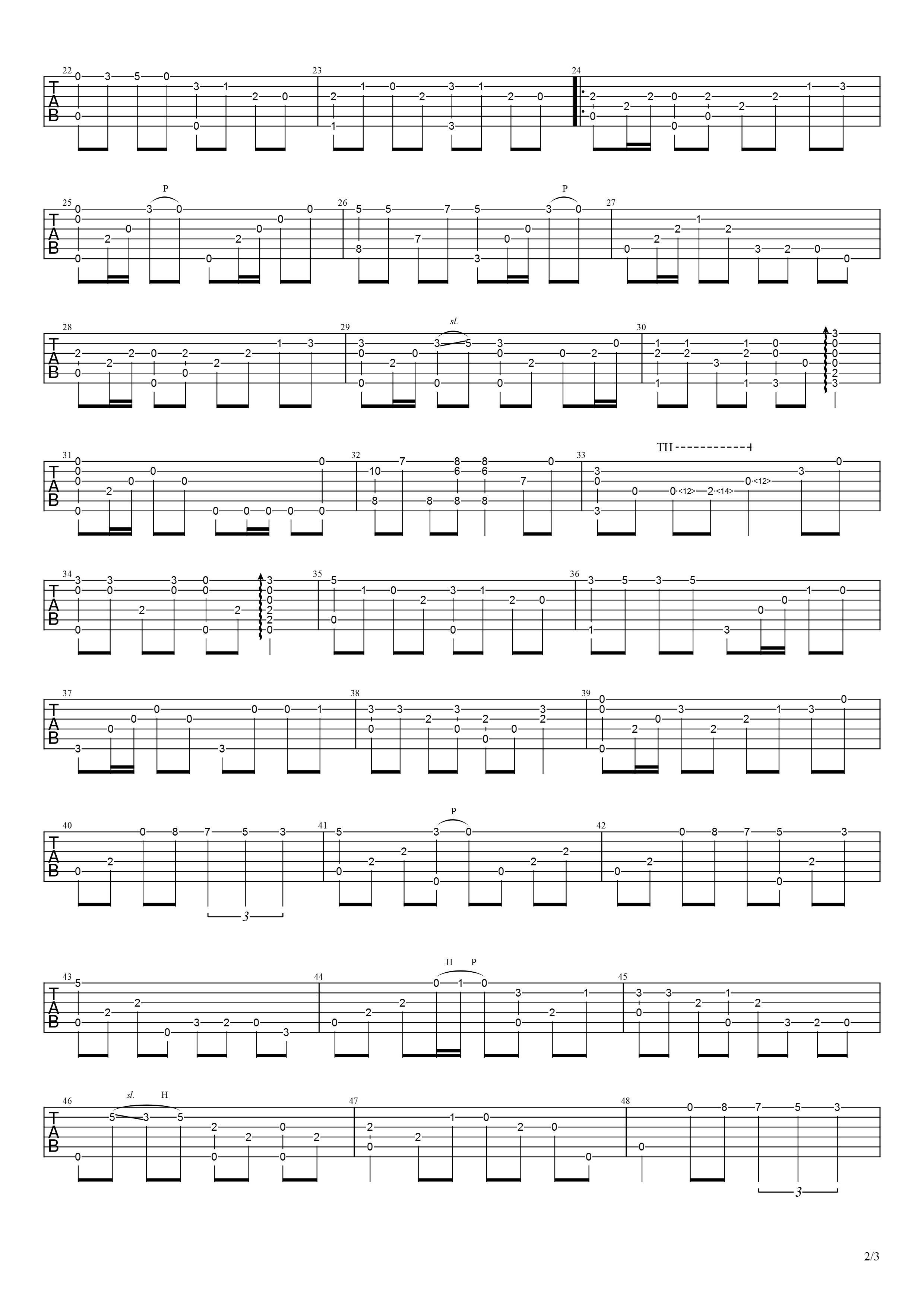 江湖路吉他谱,原版失物森林歌曲,简单C调弹唱教学,六线谱指弹简谱图