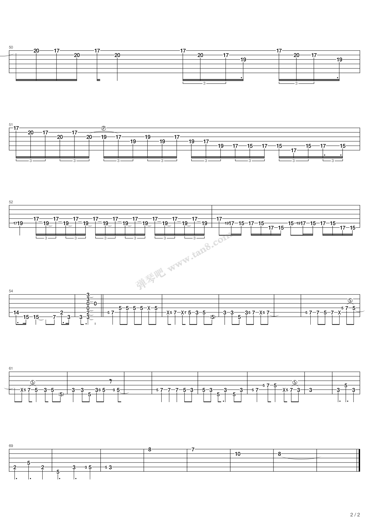 TenWords吉他谱,原版歌曲,简单C调弹唱教学,六线谱指弹简谱13张图