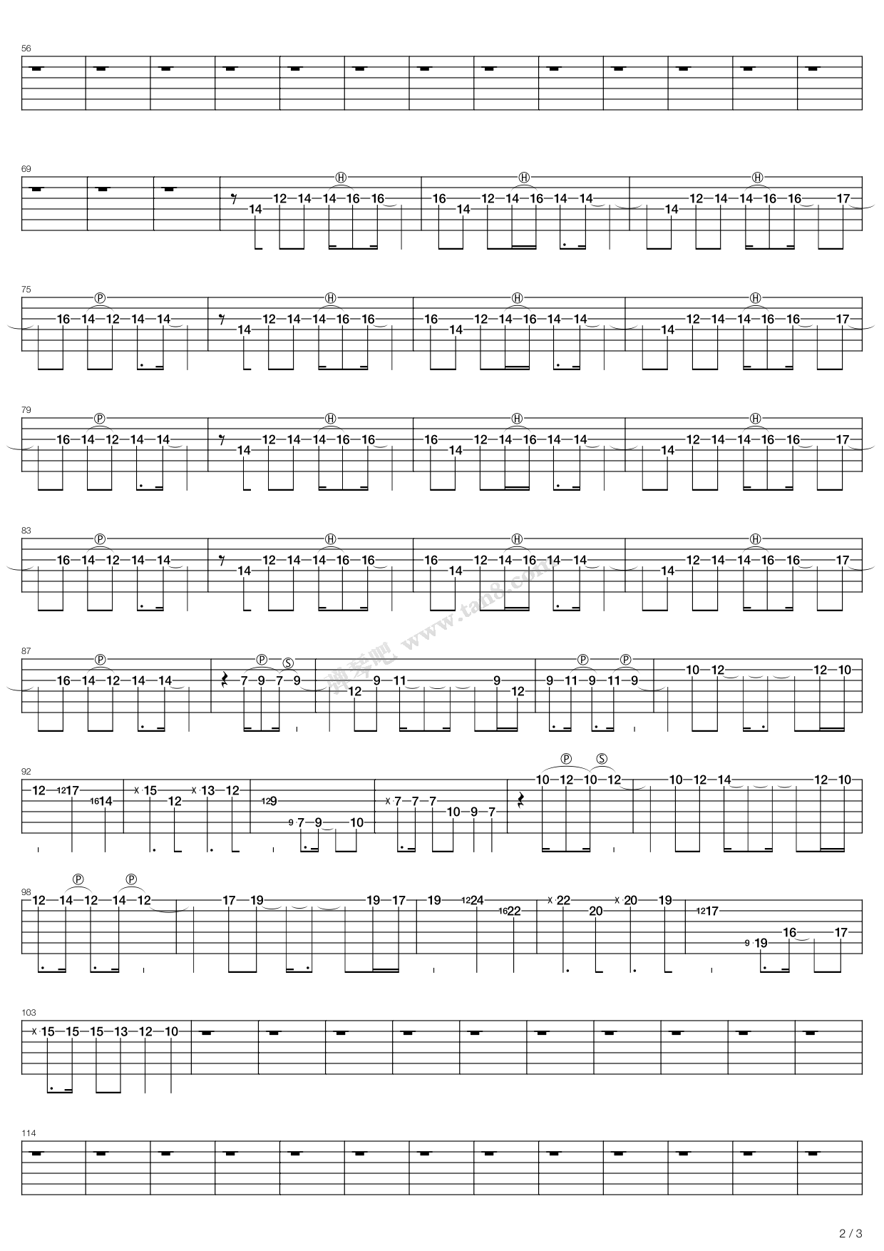 Why吉他谱,原版歌曲,简单C调弹唱教学,六线谱指弹简谱34张图