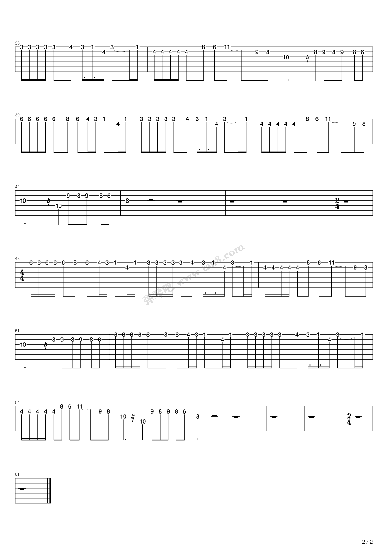 月亮船吉他谱,原版歌曲,简单E调弹唱教学,六线谱指弹简谱16张图