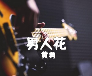 男人花吉他谱,原版歌曲,简单G调弹唱教学,六线谱指弹简谱1张图