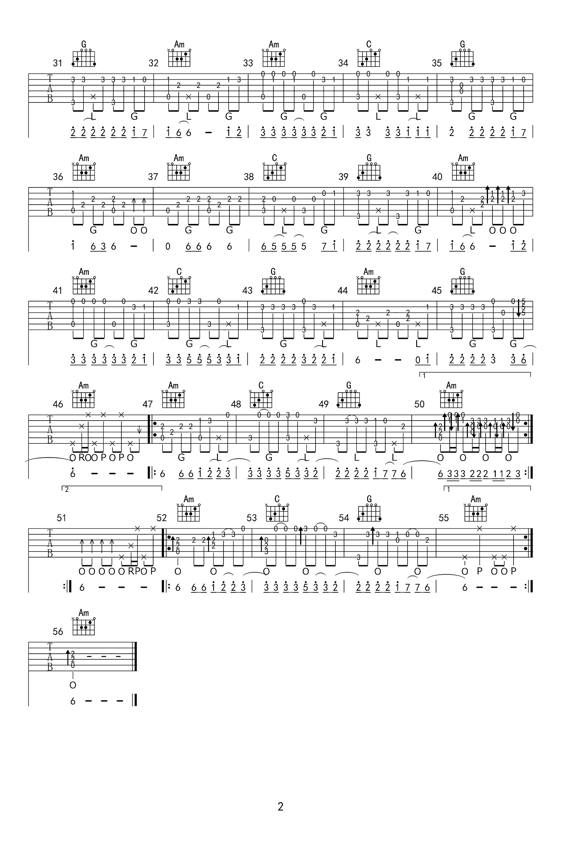 Achim Reichelalo吉他谱,简单al原版指弹曲谱,Achim Reichel高清六线乐谱