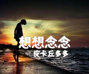 想想念念吉他谱,原版歌曲,简单C调弹唱教学,六线谱指弹简谱2张图