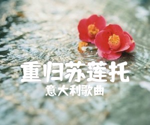 重归苏莲托吉他谱,原版歌曲,简单G调弹唱教学,六线谱指弹简谱2张图