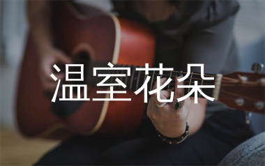 温室花朵吉他谱,陈绮贞歌曲,C调简单指弹教学简谱,小埋版六线谱图片