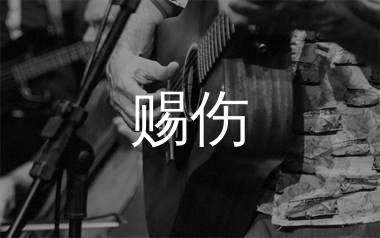 赐伤吉他谱,洋澜一歌曲,C调简单指弹教学简谱,两万五版六线谱图片