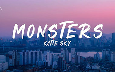 Monsters吉他谱,Katie-歌曲,G调简单指弹教学简谱,无限延音版六线谱图片