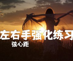 左右手强化练习吉他谱_弦心距_原版指弹吉他简谱