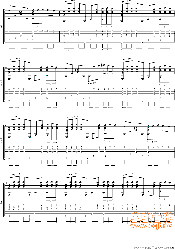 海盗吉他谱第4页