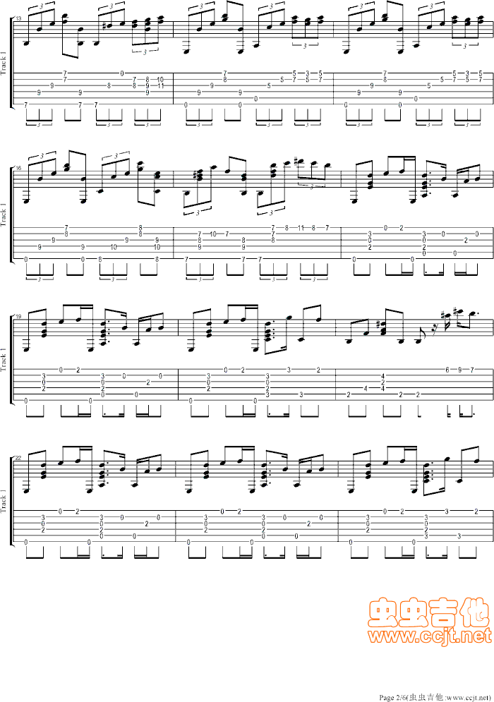 海盗吉他谱第2页