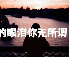 别说我的眼泪你无所谓（主弦律）吉他谱_东来东往_B调_原版弹唱吉他简谱