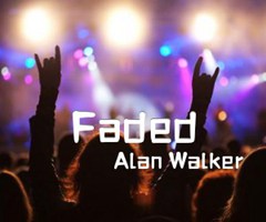 Faded吉他谱_Alan Walker_C调_原版指弹吉他简谱