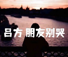 吕方 朋友别哭吉他谱_吕方_F调_原版指弹吉他简谱