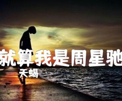 就算我是周星驰吉他谱_天蝎_C调_原版指弹吉他简谱