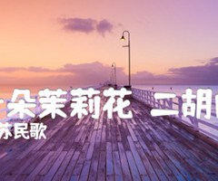 好一朵茉莉花  二胡曲谱吉他谱_江苏民歌_D调_原版指弹吉他简谱