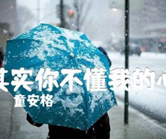 其实你不懂我的心吉他谱_童安格_原版指弹吉他简谱