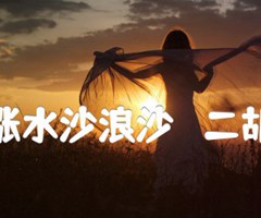 大河涨水沙浪沙   二胡曲谱吉他谱_张锐_G调_原版指弹吉他简谱