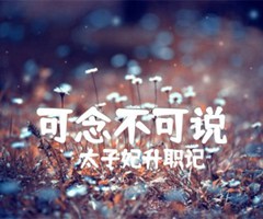 可念不可说吉他谱_太子妃升职记_G调_原版弹唱吉他简谱