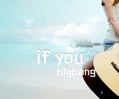 if you吉他谱_bigbang_C调_原版弹唱吉他简谱