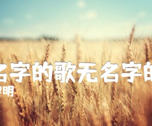 没名字的歌无名字的你吉他谱_黎明__图片谱完整版&#160;_文字谱简谱歌词