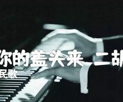 掀起你的盖头来  二胡曲谱吉他谱_新疆民歌_D调_原版指弹吉他简谱