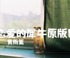 恋爱的犀牛原版指弹C吉他谱_黄雨篱_原版吉他简谱