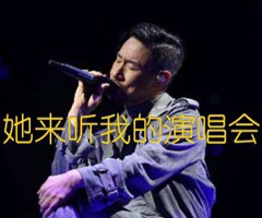 她来听我的演唱会吉他谱_张学友_G调_原版弹唱吉他简谱