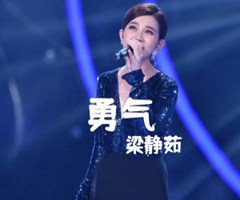 勇气吉他谱_梁静茹_原版指弹吉他简谱