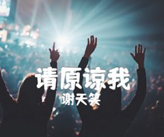 请原谅我吉他谱_谢天笑_文字谱简谱歌词