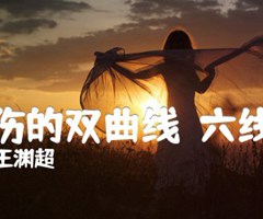 悲伤的双曲线（六线谱）吉他谱_王渊超_原版弹唱吉他简谱