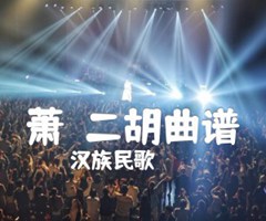 萧  二胡曲谱吉他谱_汉族民歌_D调_原版指弹吉他简谱