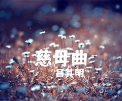 慈母曲吉他谱_吕其明_G调_原版指弹吉他简谱