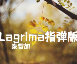 Lagrima指弹版吉他谱_泰雷加_原版指弹吉他简谱