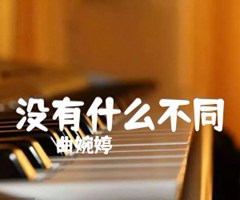 没有什么不同吉他谱_曲婉婷_G调_原版弹唱吉他简谱