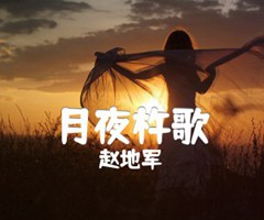 月夜杵歌吉他谱_赵地军_D调_原版指弹吉他简谱