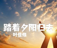 踏着夕阳归去吉他谱_叶佳修_原版指弹吉他简谱