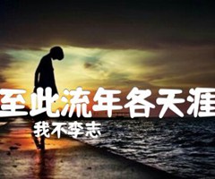 至此流年各天涯吉他谱_我不李志_G调_原版弹唱吉他简谱