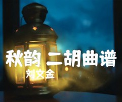 秋韵 二胡曲谱吉他谱_刘文金_原版弹唱吉他简谱