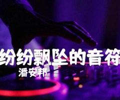 纷纷飘坠的音符吉他谱_潘安邦_原版弹唱吉他简谱