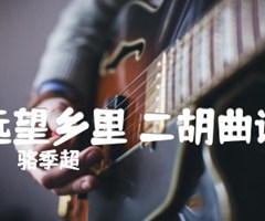 远望乡里 二胡曲谱吉他谱_骆季超_B调_原版弹唱吉他简谱