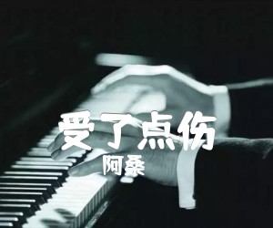 受了点伤吉他谱_阿桑_文字谱简谱歌词